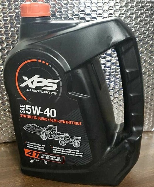 XPS Lubricants SAE 5w40 Synthetic Blend Oil 4t 1 Gallon for sale