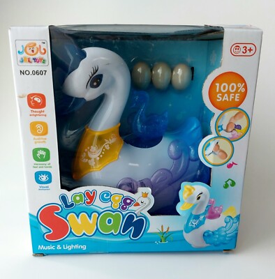 Musical and Lights Lay Egg Swan Funny Toys