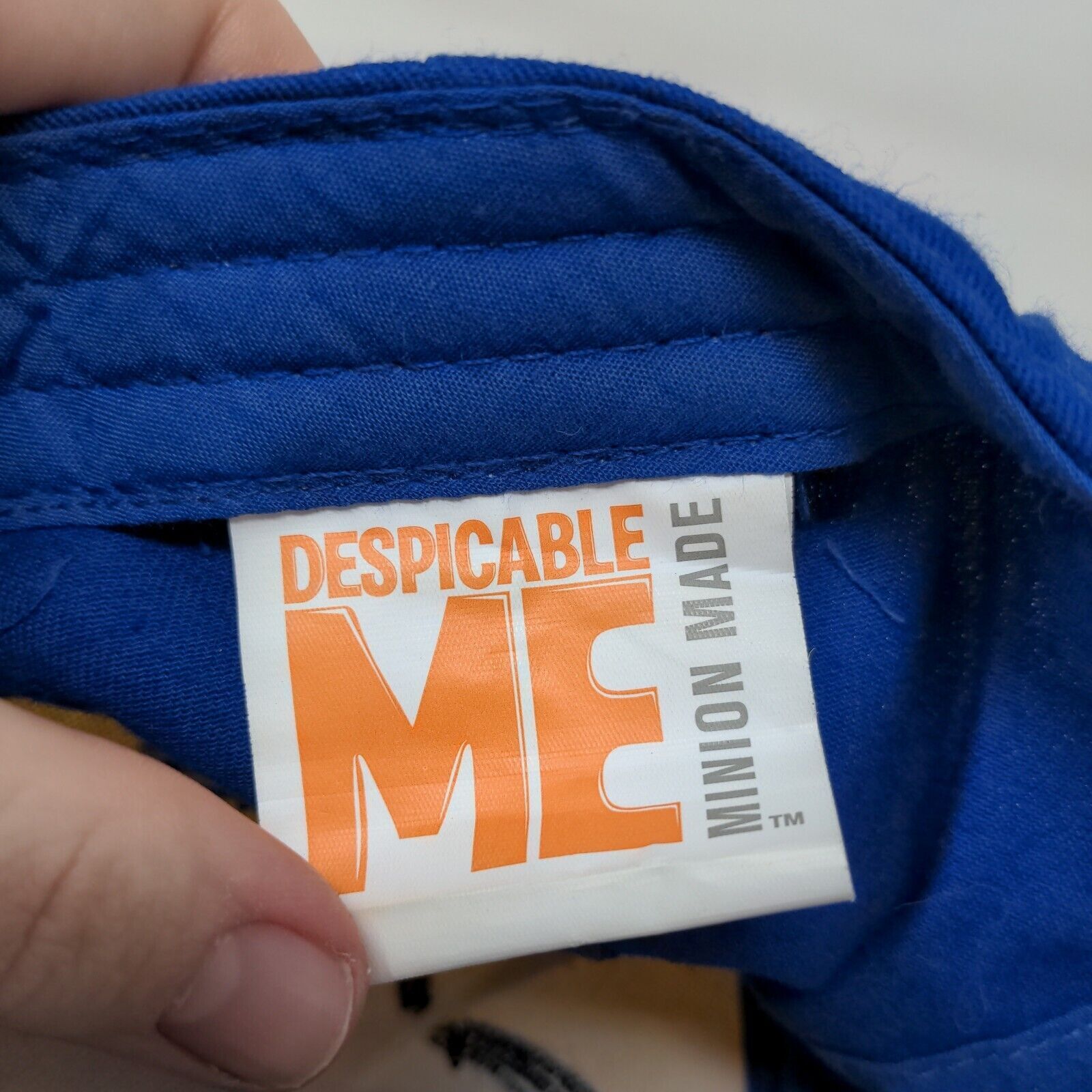 Despicable Me Minion Made Boy's Snapback Hat Blue Yellow OSFM Graphic Logo image 7