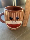 Galerie Brown Sock Monkey Ceramic Coffee Mug — photo 5