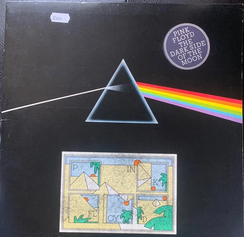 pink floyd dark side of the moon, Lp 1973, French A-21 B-21  SHVL 804 VG+