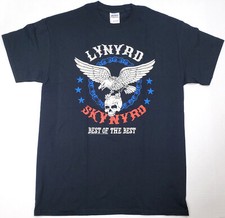 LYNYRD SKYNYRD T-shirt Southern Rock Band 100 Cotton Men's MEDIUM Black Tee