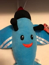 Rudolph the Red Nosed Reindeer Airplane Plush NWT 12 inch