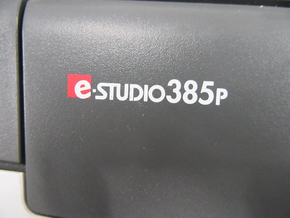 Toshiba e-Studio 385p, Mono A4 Printer, Low Page Count, Under 33K, WARRANTY! - Image 2 of 4