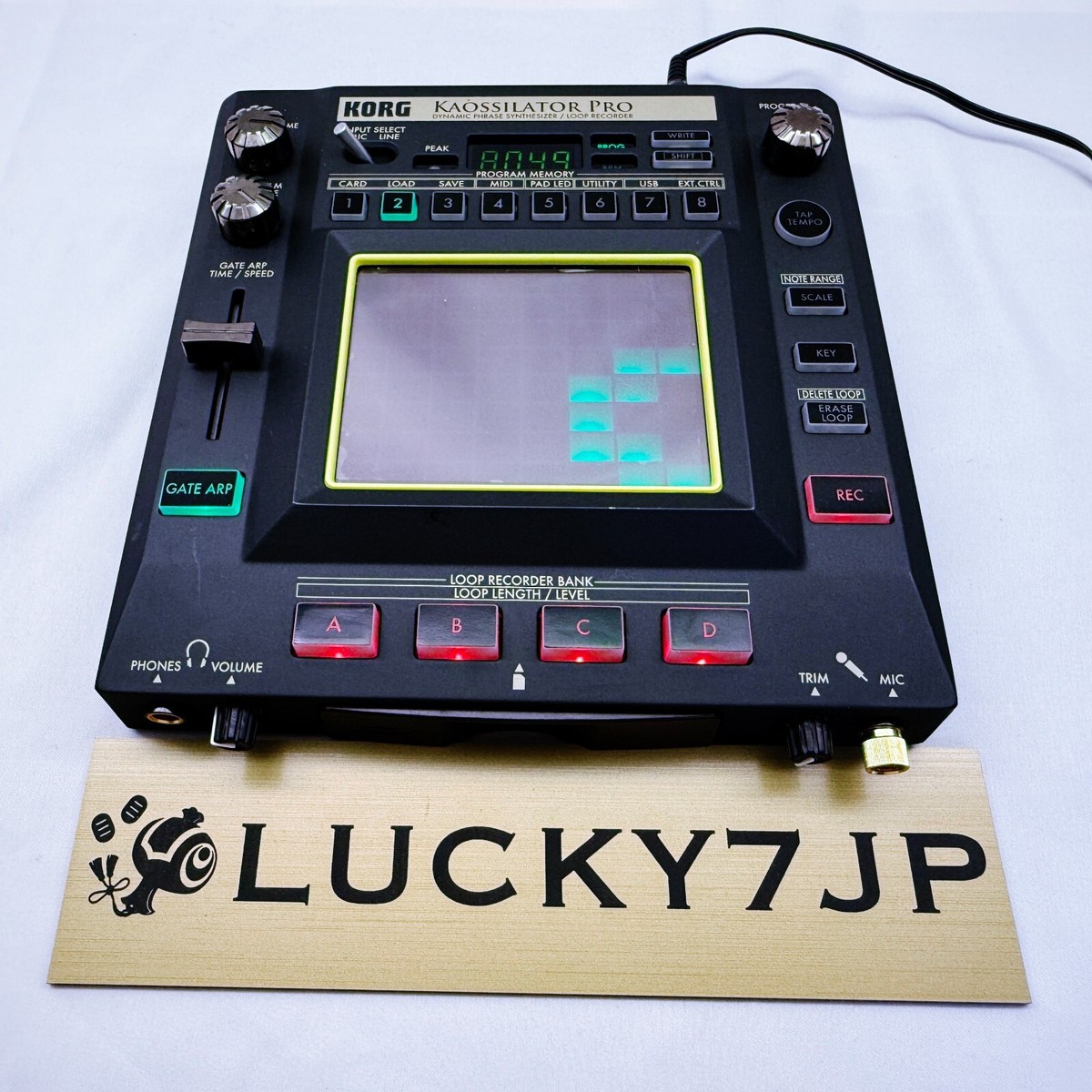 DJ機材 kaossilator pro Kaossilator Pro - Korg Kaossilator Pro - Audiofanzine