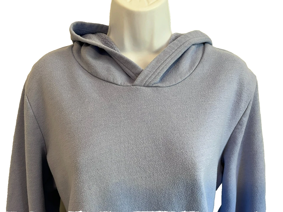 Sudadera con capucha pulóver de lana ultrasuave lavanda XL para mujer Tek Gear XL Foto 3 de 4