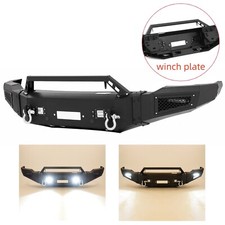 Front Bumper For 2014-2015 Gmc Sierra 1500 Pickup Truck Off-road W Winch Plate
