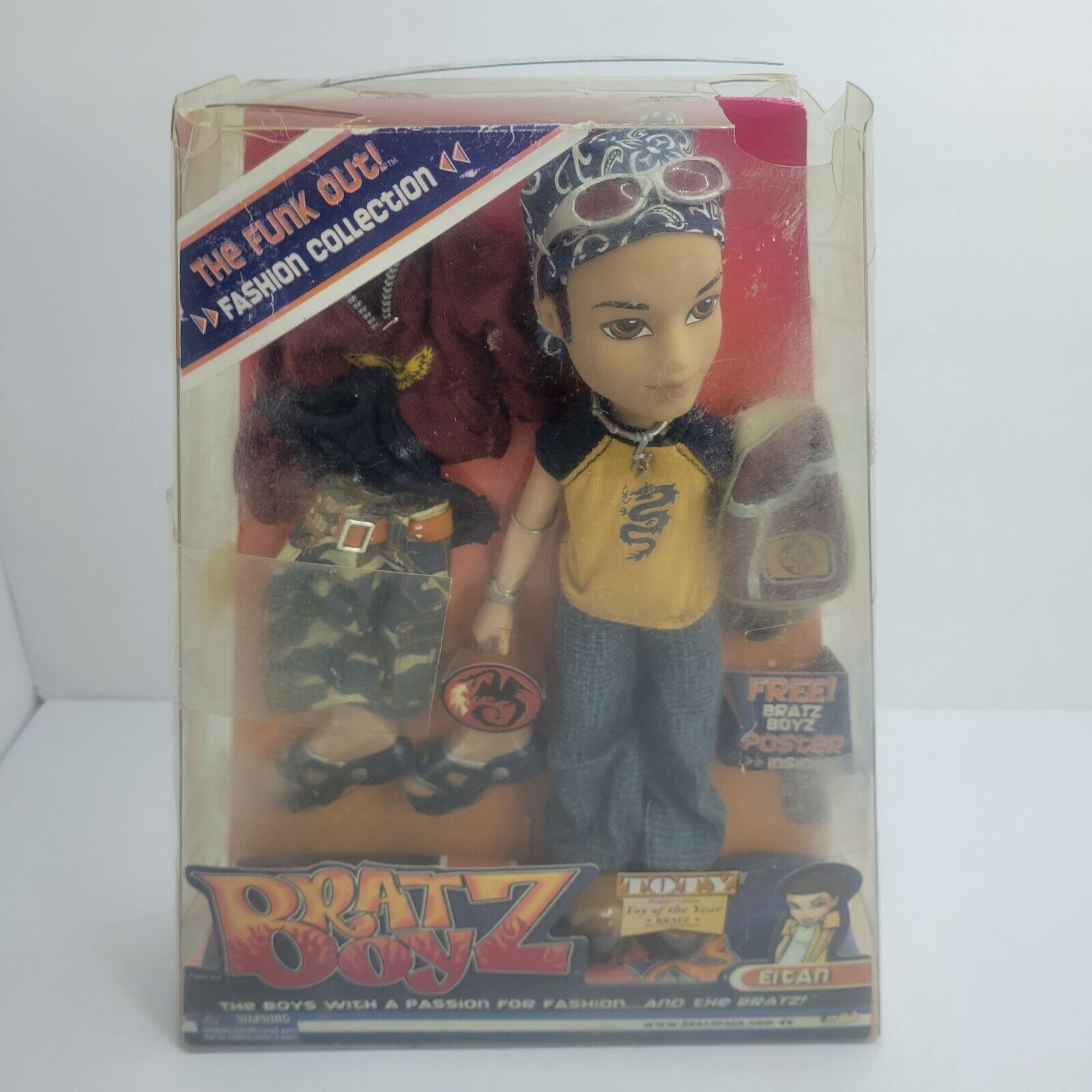 Bratz Boyz The Funk Out Collection Eitan Doll NEW OLD STOCK
