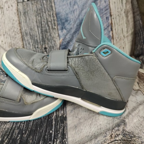 Nike Jordan Shoe Flight Club 90s Cool Grey Gamma Blue Men’s 9 602661-015 - Picture 13 of 15