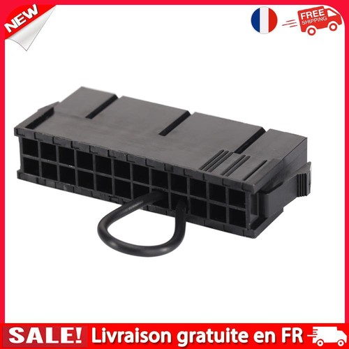 Connecteur de démarrage rapide d'alimentation à 24 broches, testeur d'alimentati