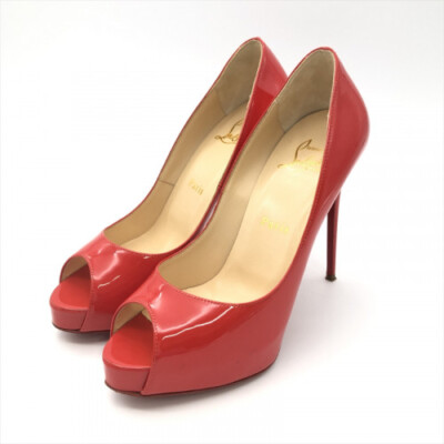 Christian Louboutin NEW VERY PRIVE 120 PATENT, Red Pump
