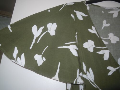 MNG green midi dress size L - measurements below - Picture 4 of 6