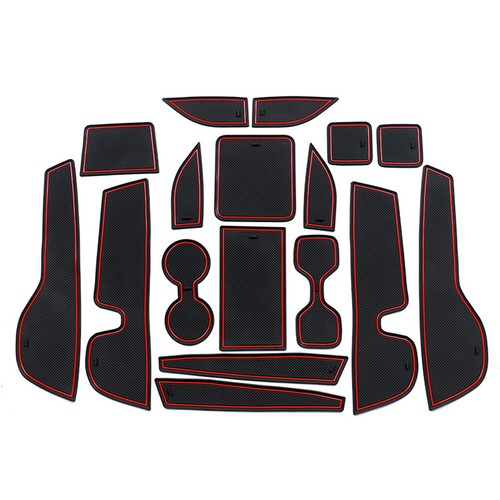 Door Slot Mats fits Mitsubishi Outlander 2022 2023 2024 Non-slip Cup Holders Pad - Picture 13 of 18