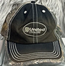 Reel Tree Trailer Hats Caps Hook & Loop Camouflage NWT