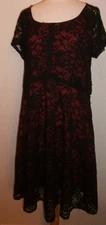Torrid Dress US Size 12 MSRP $68.50 NWT brand name plus size goth punk 
