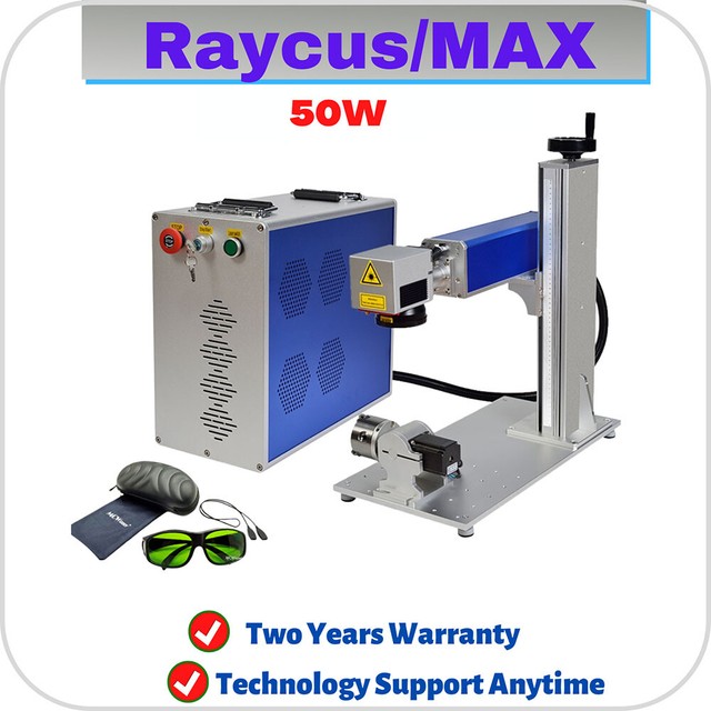 50W Faser laser Markierungsmaschine Ind Rotary Chuck Metallgravur Steel Engraver 50W Faser laser Markierungsmaschine Ind Rotary Chuck Metallgravur Steel Engraver