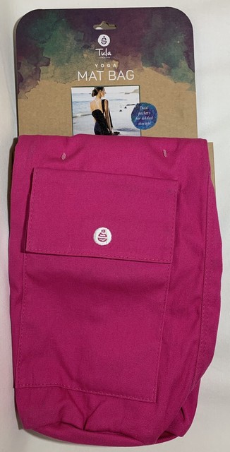pink yoga mat bag