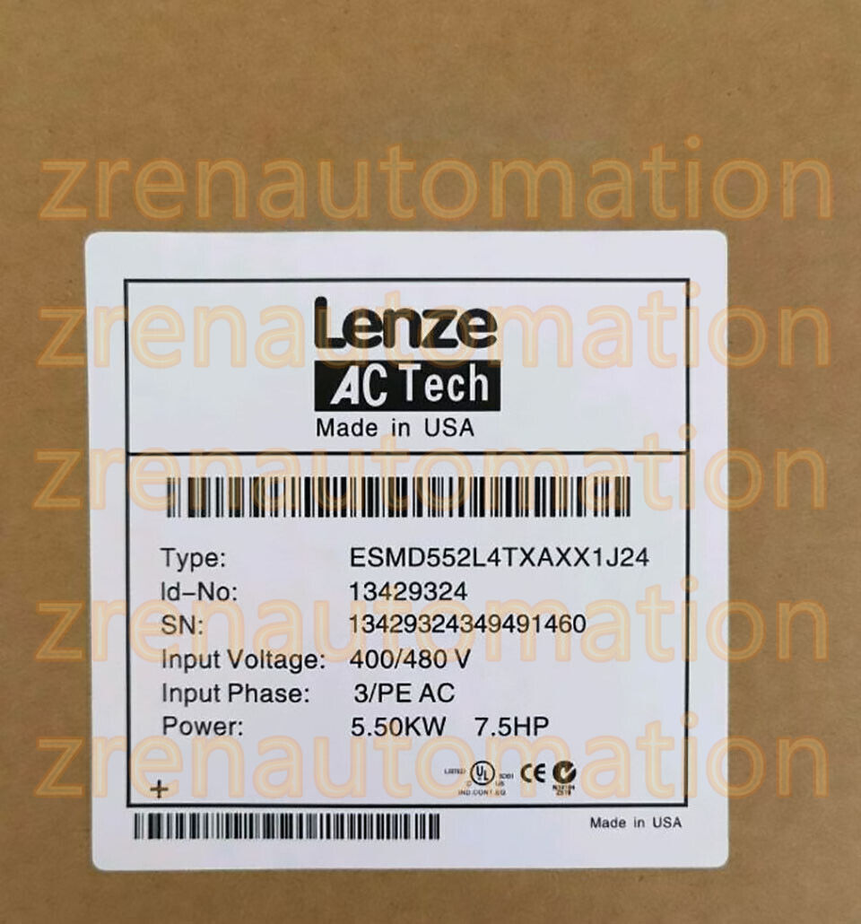 ESMD552L4TXAXX1J24 LENZE Inverter ESMD552L4TXA New Expedited