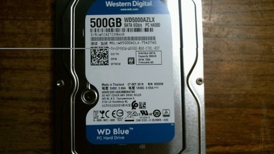 Western Digital WD Blue WD5000AZLX 500 GB 3.5'' SATA III Hard Drive
