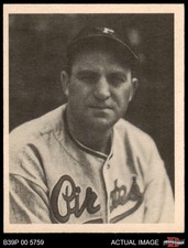 1939 Play Ball #94 Heinie Manush Pirates HOF 6 - EX/MT