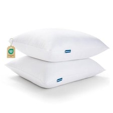 Pillows Queen Size Set of 2 - Soft Bed Pillows for Sleeping 2 Pack, Fluffy