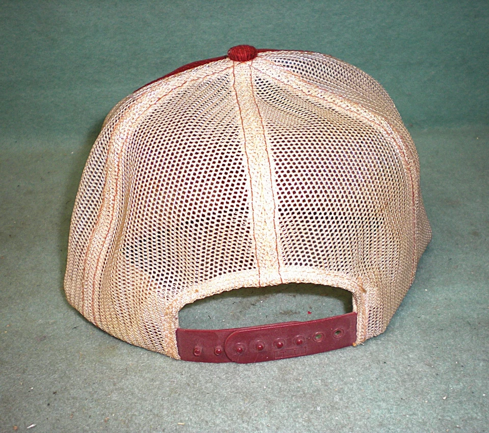 Vintage 1980's Burger King Corduroy Employee Crew Trucker Hat Cap - Image 4 of 4