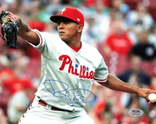 Ranger Suarez Philadelphia Phillies Signed 8x10 Photo PSA
