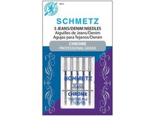 Schmetz SCH4012 5 Piece Needle Chrome Denim, ...
