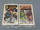 Complete Set of 1993 Drakes Cakes/Marvel Comics 1-4 Spider-Man Jubilee Wolverine