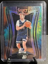 2024-25 Panini Select - Mezzanine Cam Spencer #389 Tie-Dye Prizm /25 (RC)