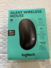 Logitech Silent Wireless Mouse, Black, New Factory Sealed Unopened.