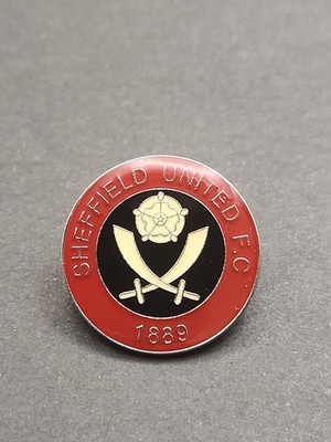 Sheffield United F.C. National Soccer Team Logo Enamel Lapel Pin, FREE SHIPPING