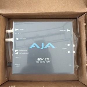 AJA HA5-12G | 12G-SDI To HDMI Converter W/fiber And audio