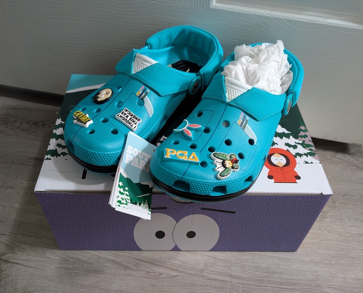 New South Park Randy Crocs Size US Mens 8 Women display picture 1