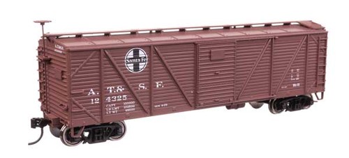Walthers Mainline 910-40702 HO Maßstab 40' ARA Boxcar RTR Santa Fe #124325 | Zustand: Neu