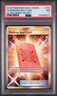 2018 POKEMON SUN & MOON ULTRA PRISM SECRET #169 FULL ART/PEEKING RED CARD PSA 7