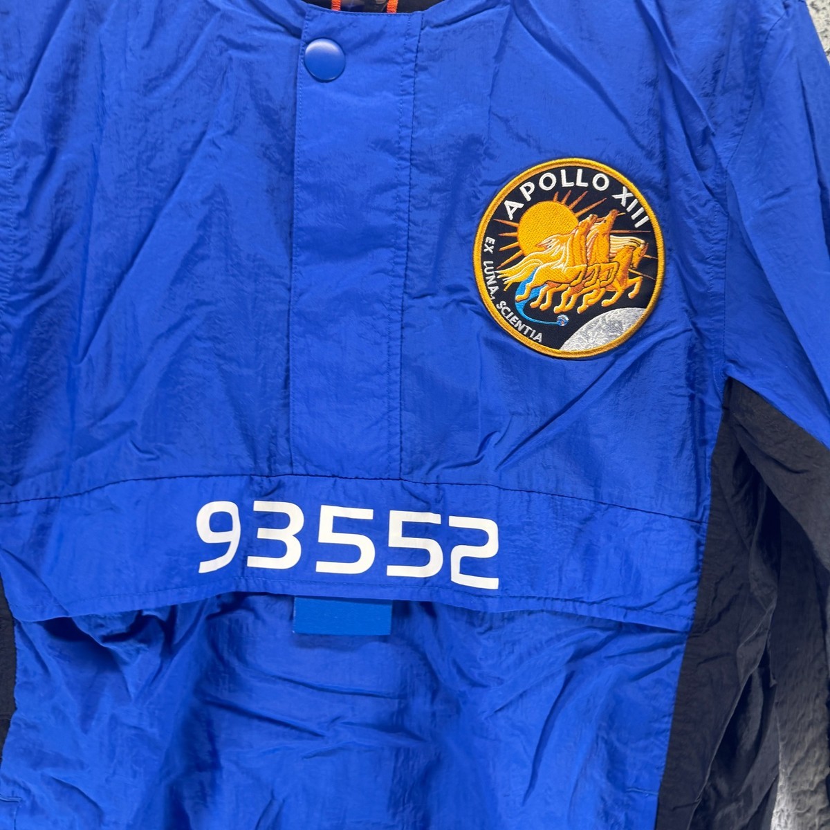 Nike PG x NASA Apollo 13 Mens Small Track Jacket Blue Paul George