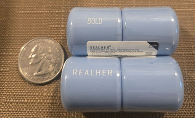 TWO RealHer Mini Lipsticks In shade Bold-Discontinued! Sealed.