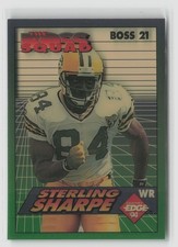 Sterling Sharpe #21 1994 Collector's Edge Boss Packers