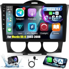 264gb For Mazda Rx-8 2003-2008 Apple Carplay Car Radio Stereo Gps Bt Android 15