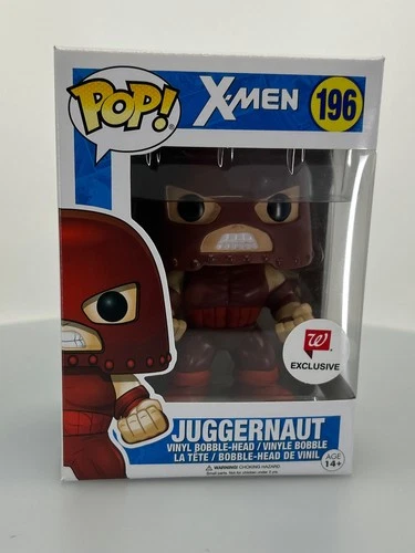 Funko POP! Marvel X-Men Juggernaut #196 Walgreens Exclusive Vinyl Figure DAMAGED