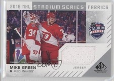 2016-17 SP Game Used Stadium Series Fabrics Col vs Det Mike Green #RW-MG au7