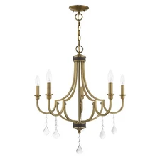 Livex Lighting - Glendale - 5 Light Chandelier in New Traditional Style - 24.5