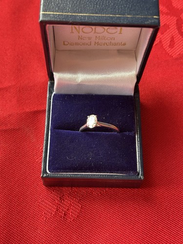 Platinum Diamond Engagement Ring - Picture 4 of 7