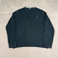 Chaps Knitted Jumper Chunky Knit Sweater Men's L