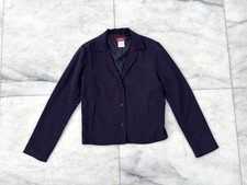VTG ESPRIT Blazer Dark Purple 3 Button Lined ...