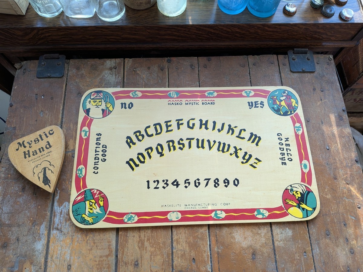 ビカクシダ P.moja woot no number Original Vintage Hasko Mystic Ouija Board Planchette Box | eBay