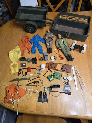 Hasbro G.I. Joe Action Team Large Accessories Lot Rifle Weapons 1960s And Up