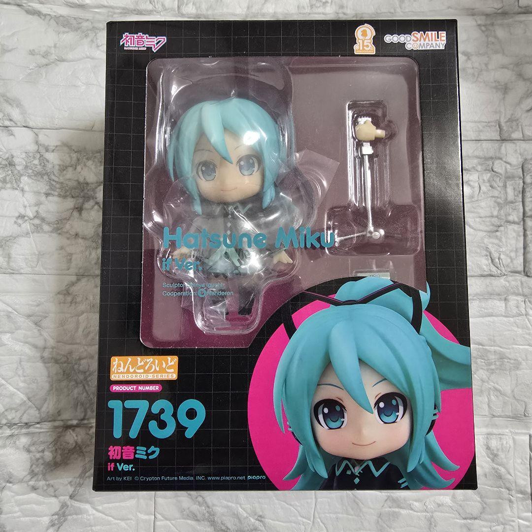 ねんどろいど　1739 初音ミク　if ver. 初音ミクねんどろいど1739 if ver,10cm,オリジナル,本物の