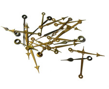25 POCKET WATCH GILT HANDS MISC MOST 16- SIZE NEW OLD STOCK ----- B-21